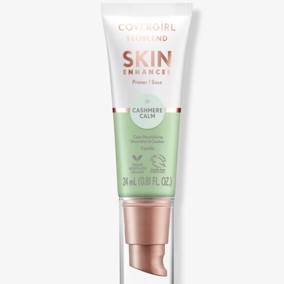 🦋5/$25 Cover Girl TruBlend Skin Enhancer Cashmere Calm Primer New FullSz - Picture 1 of 13